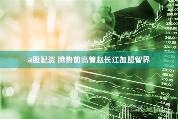 a股配资 腾势前高管赵长江加盟智界